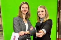 die Moderatorinnen Svenja und Annkathrin